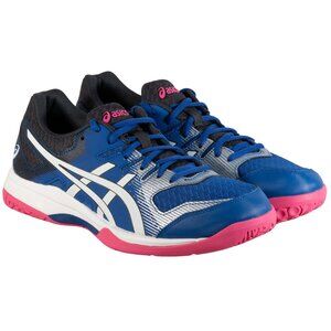 ASICS Gel-Rocket 9 Women's Volleyball Shoes, Asics Blue/White, 10 M US